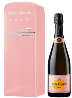 Champagne Veuve Clicquot Fridge X SMEG Ros 750ml