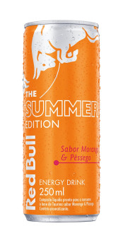 Energtico Red Bull Energy Drink Summer Edition Morango e Pssego 250ml