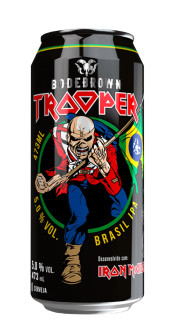 Cerveja Trooper Brasil IPA Iron Maiden Lata 473ml