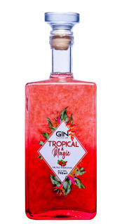 Gin Tropical & Magic Frutas Vermelhas 740ml