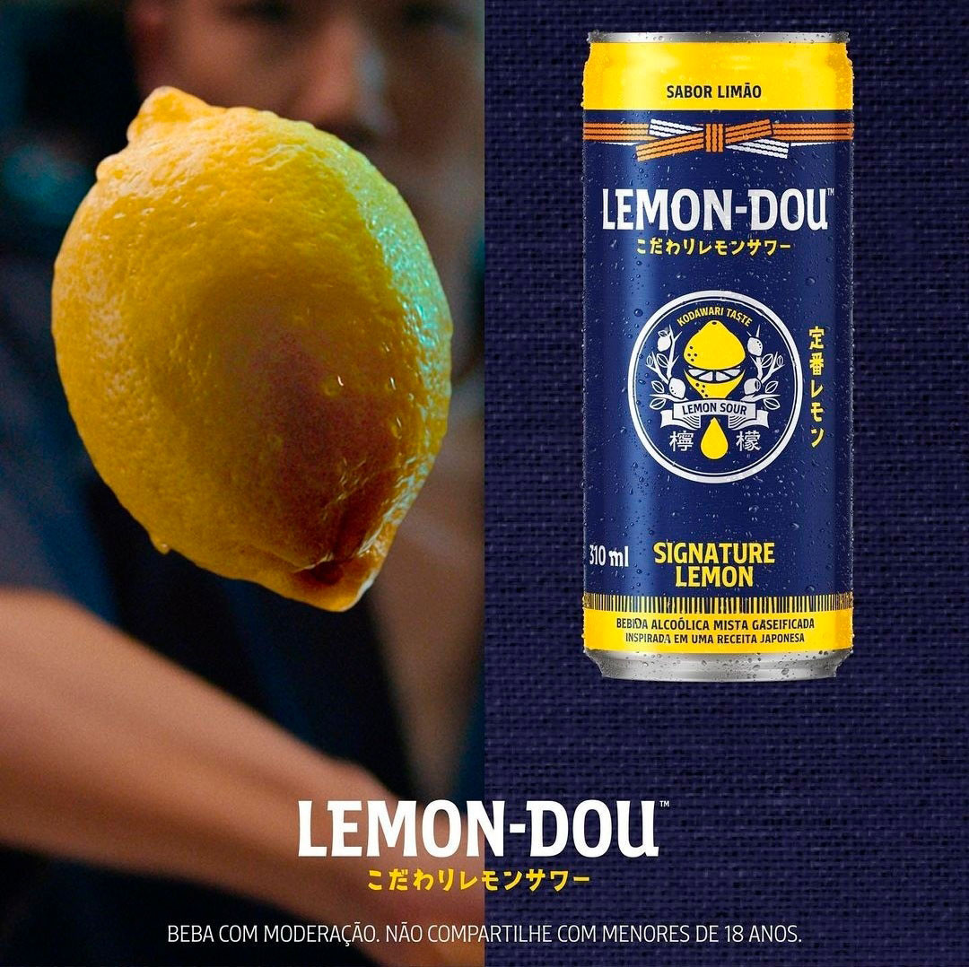 Bebida Mista Alcoólica Lemon-Dou Limão Lata 310ml - Prezunic