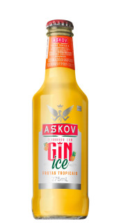 Ice Askov com Gin Sabor Frutas Tropicais Long Neck 275ml